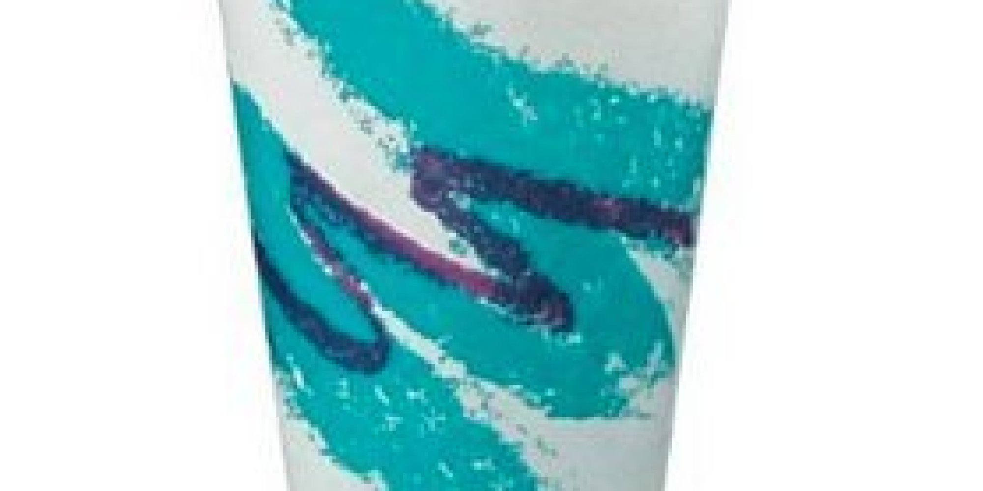 You Know That Waxy Turquoise And Purple Cup That's So '90s? Meet Its