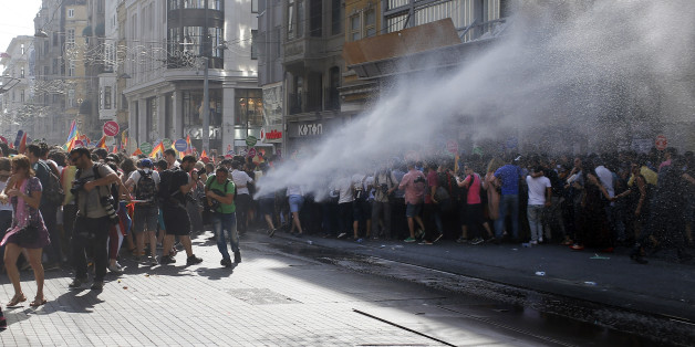 Images Istanbul Police Clear Gay Pride March With Water Cannons, Rubber Bullets 1 gay pride Images Istanbul Police Clear Gay Pride March With Water Cannons, Rubber Bullets 1 turkey