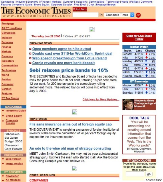 economic times