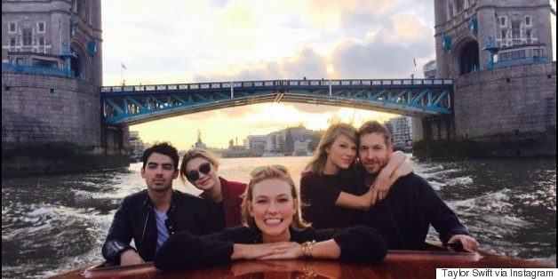 Taylor Swift And Calvin Harris Cuddle Up On Boat Ride
