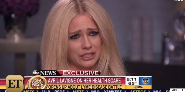 Avril Lavigne Breaks Down While Talking About Lyme Disease