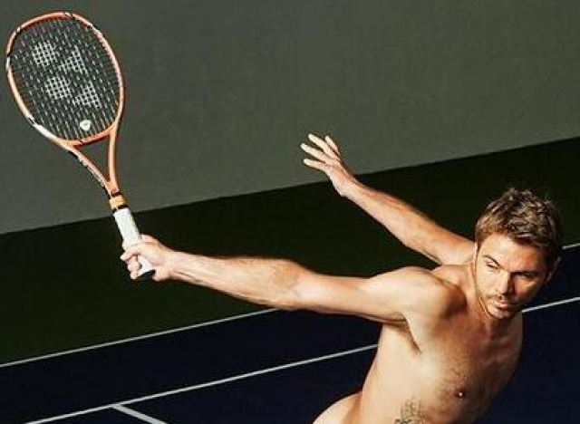 Photos Stan Wawrinka Pose Nu Pour Espn Magazine