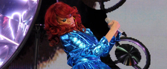 Rihanna Blue