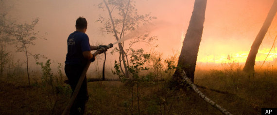 Russia Wild Fire