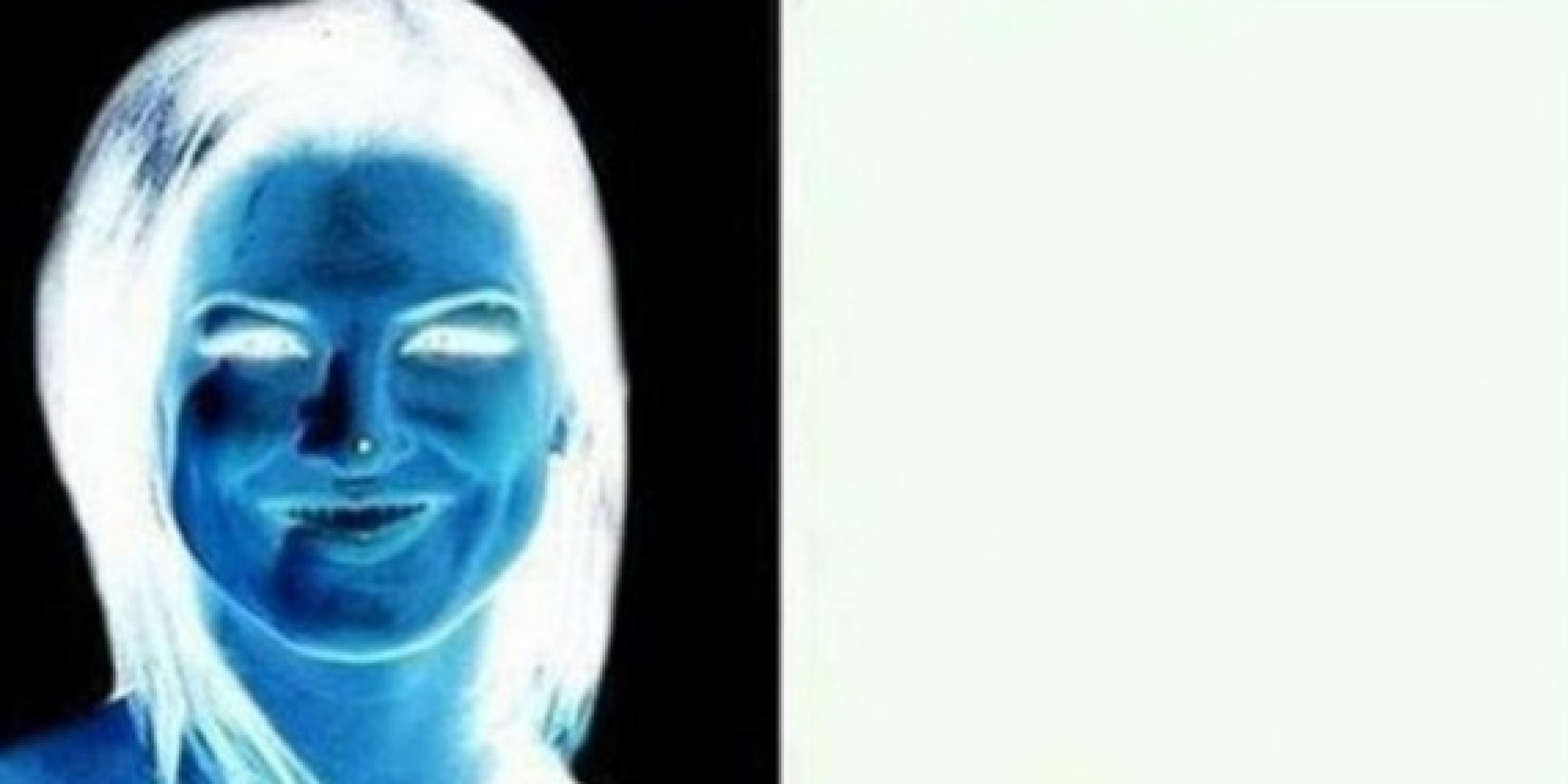 Can You See Her Creepy Blue Face Optical Illusion Will Blow You Away Huffpost 