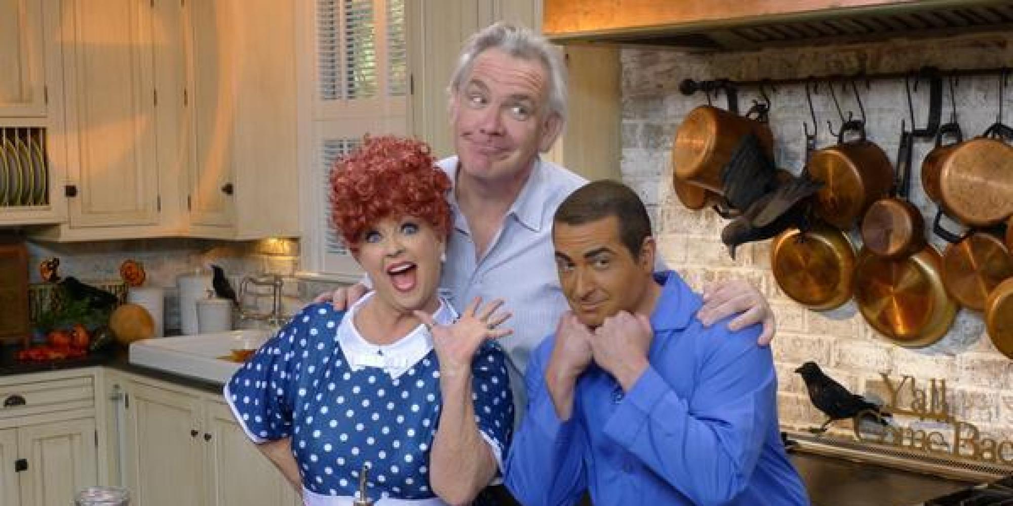 Paula Deen Tweets Photo With Son In 'Brownface,' Controversy Ensues