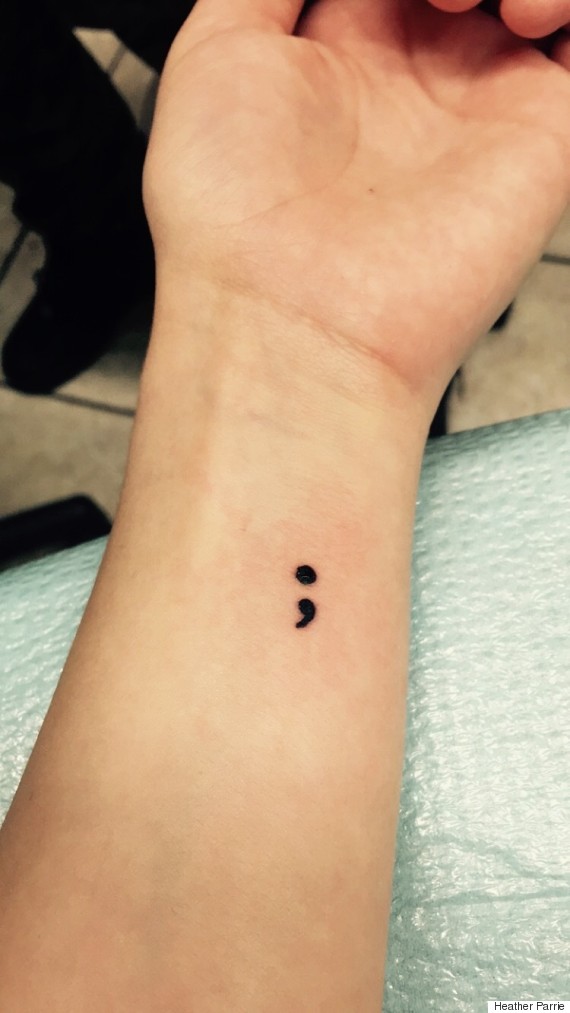 Global Semicolon Tattoo Trend Is A Sign Of Strength Among ...