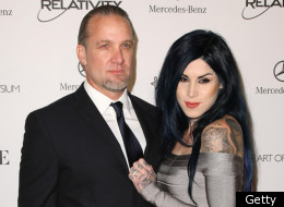 Kat Von D Tattoos Jesse's Face On Torso