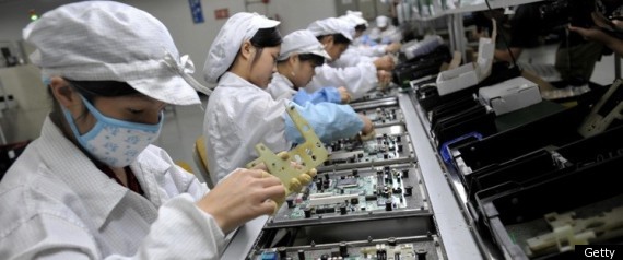 Foxconn Robot Workers