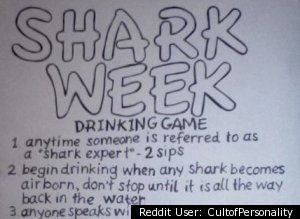 Shark Week Drinking Game