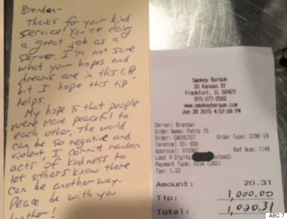 waiter tip
