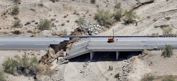 california bridge interstate collapse