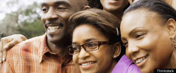 Black Family Loaning Money