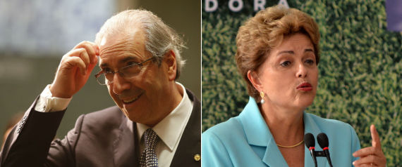 MONTAGEM CUNHA E DILMA