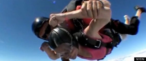 Grandma Skydives