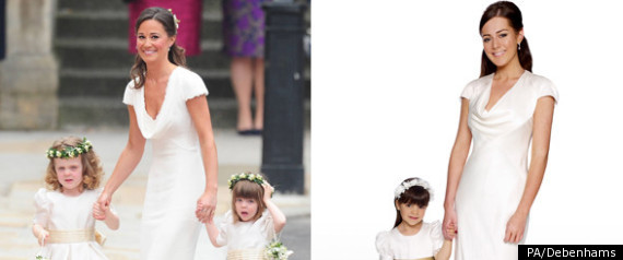 Pippa Middleton Bridesmaid Dress Copy Available To