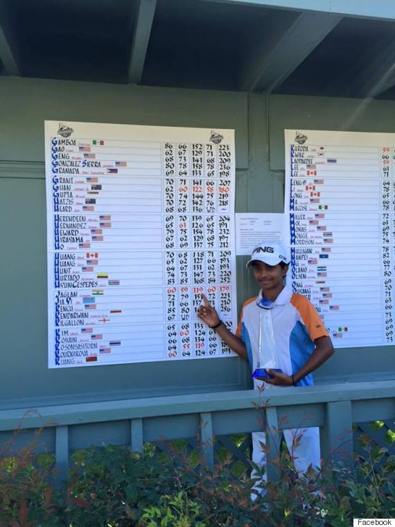 junior golf shubham jaglan