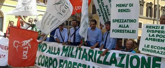 PROTESTA FORESTALI