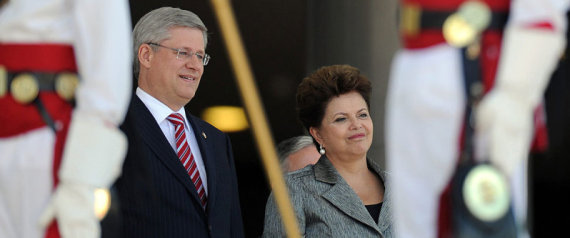 Stephen Harper Brazil Visit