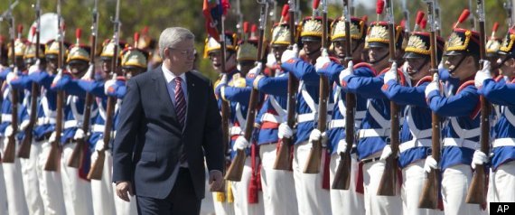 Stephen Harper Brazil