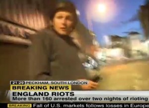 London Riots Reporters Attacked