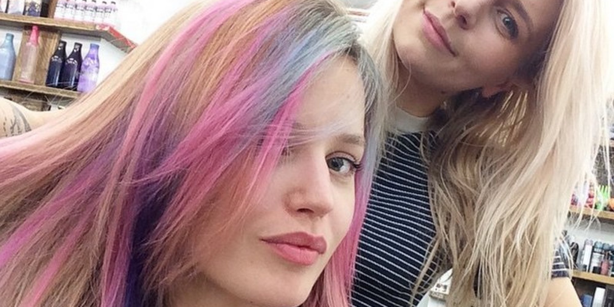 Jagger Hair Colour Get Her Rainbow TieDie Look With Bleach