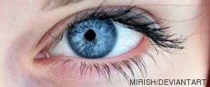 ojo azul