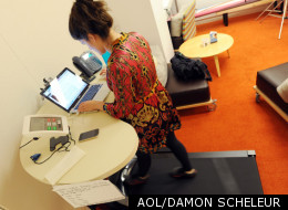 Sara Gaynes: My 7-Hour Workday On The Treadmill Desk