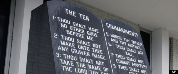 Ten Commandments Florida Courthouse