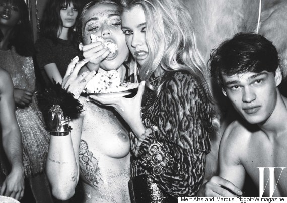 miley cyrus stella maxwell