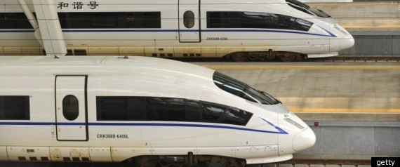 China High Speed Rail Network