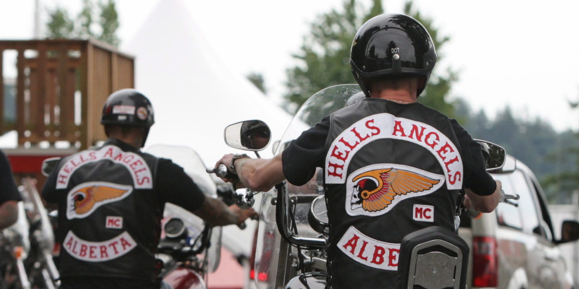 Bikers In Hells Angels Jackets Force Harper S Team To Beef Up Security