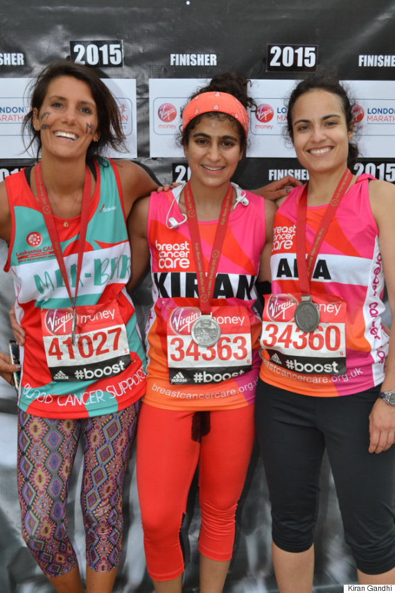 kiran gandhi period marathon