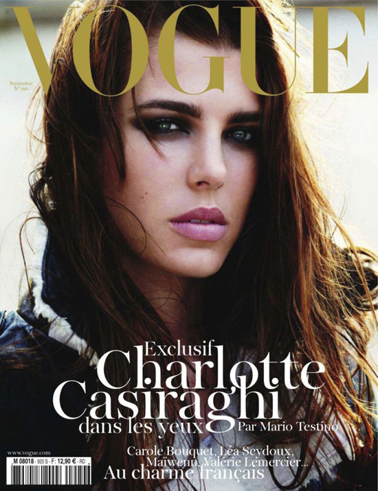Charlotte Casiraghi para Vogue
