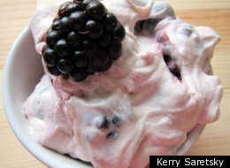 Bruised Berry Meringue Mash