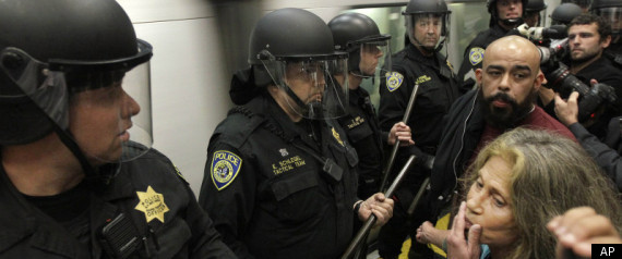 Bart Protest Hacking