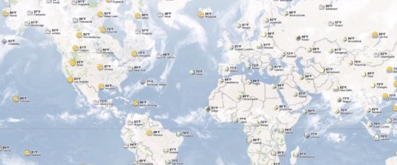 Google Maps Weather