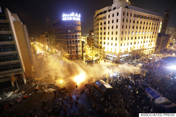beirut protest