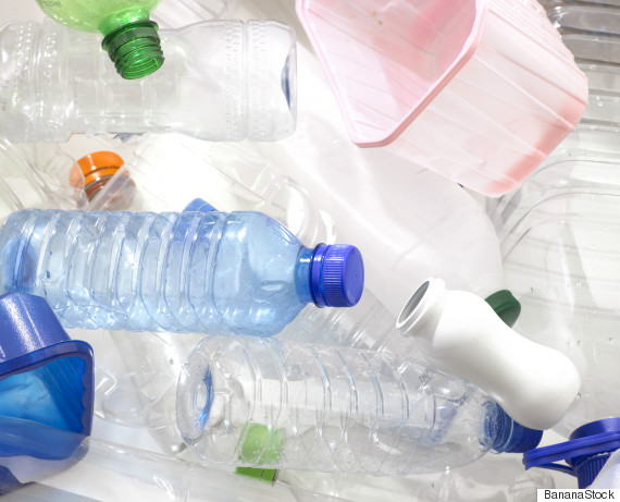 plastic bottles
