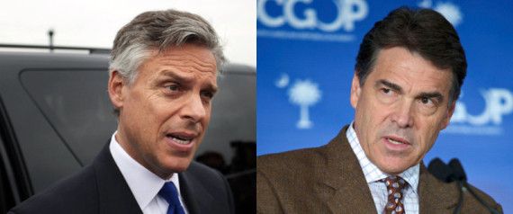 Jon Huntsman Rick Perry
