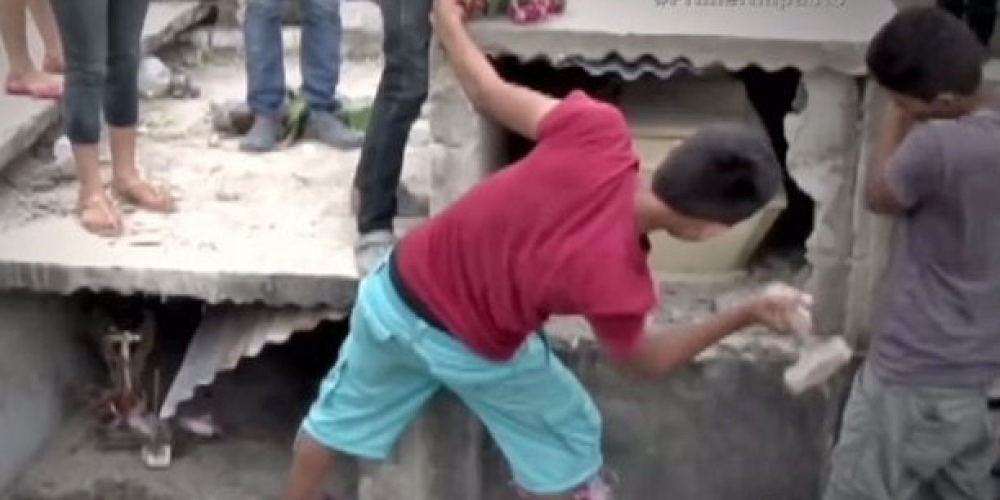 Girl 'Wakes Up' After Being Buried In Concrete Tomb, Relatives Smash