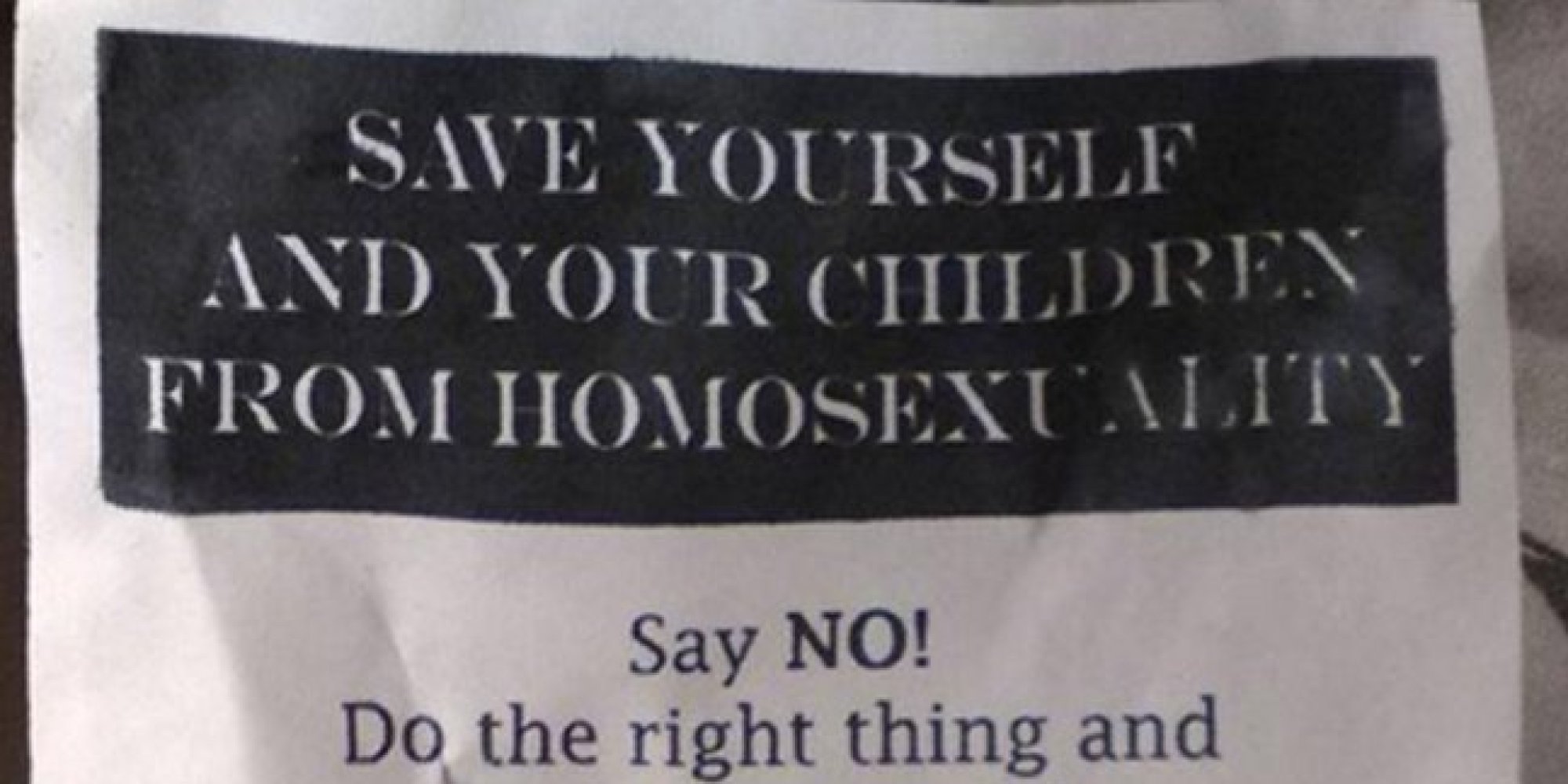 Kent Pride Targeted By Homophobic Leaflets Residents Told To Save Themselves From 7365
