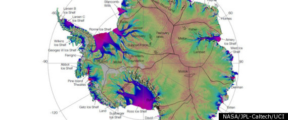 Antarctica Ice Flow