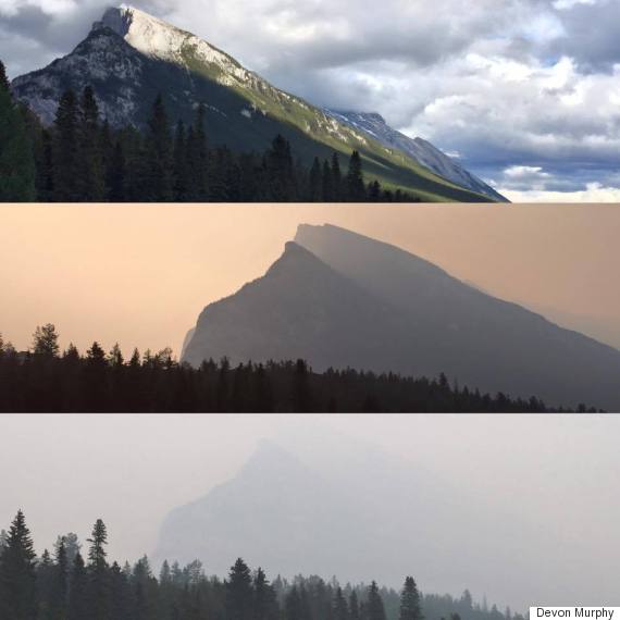 Wildfire Smoke Continues To Plague Southern Alberta Amid Air Quality