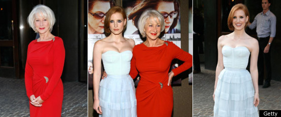 Helen Mirren Jessica Chastain