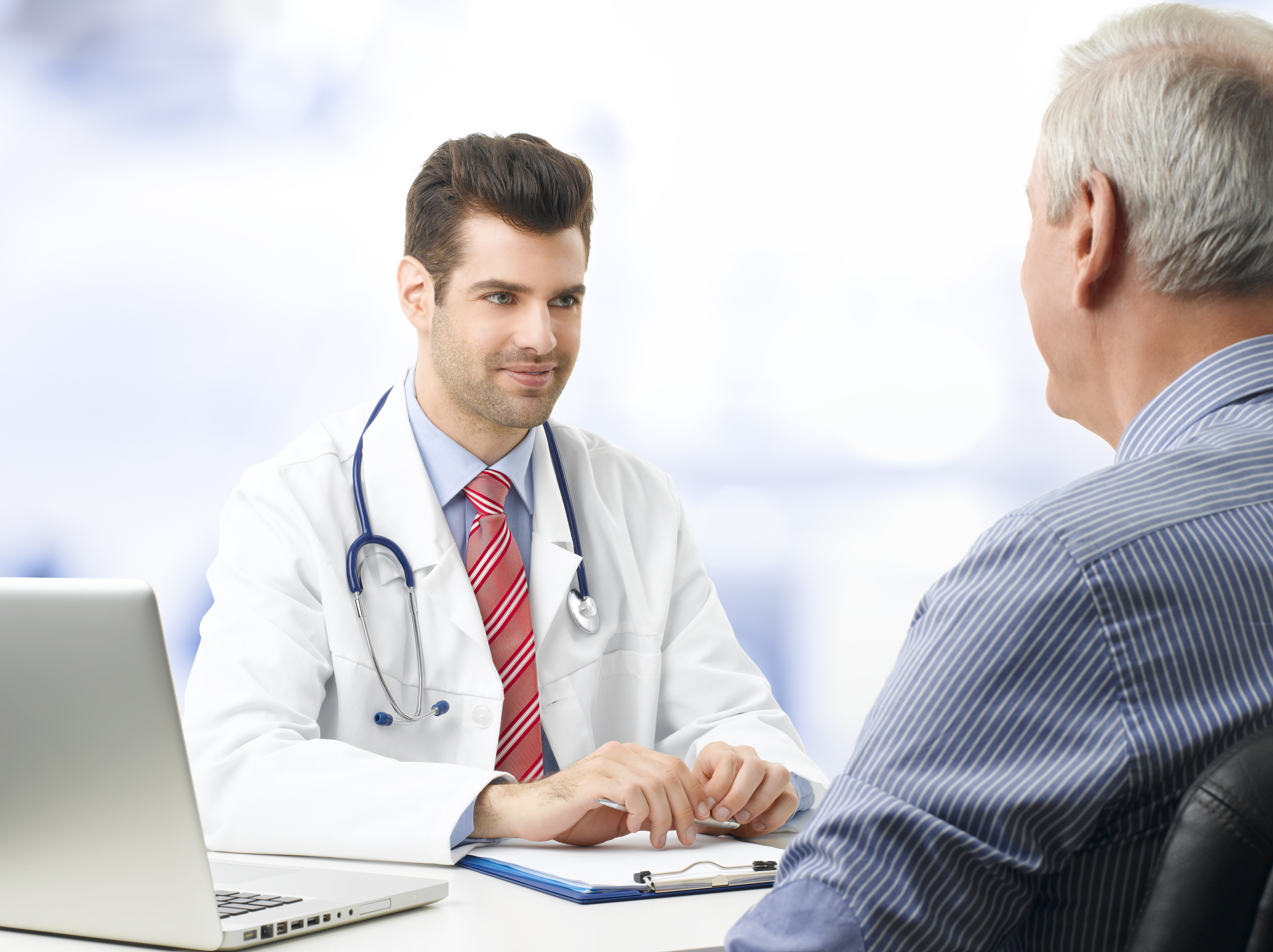 doctor meeting with patient