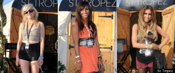 St Topez Tanning At V Festival