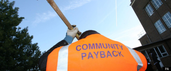 Community Payback Promises Hard Labour