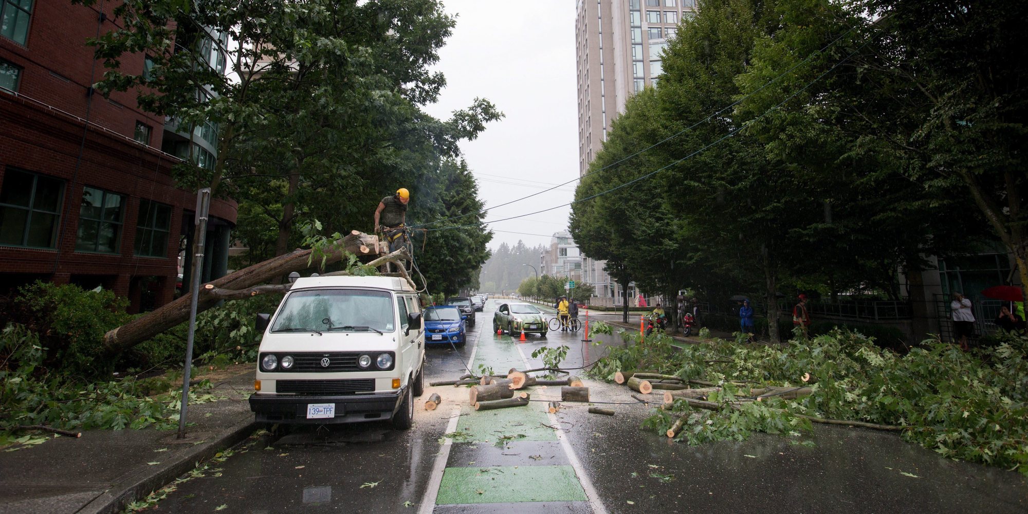 B.C. Storm: Heavy Rain Follows Wicked Windstorm