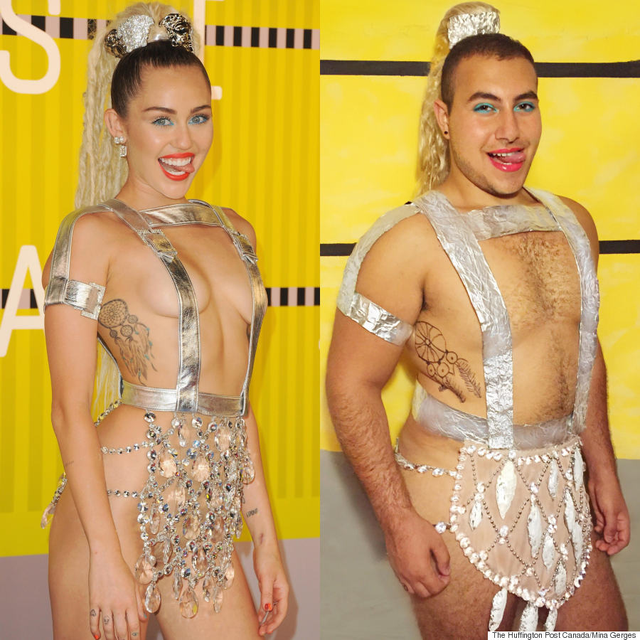 mina gerges miley cyrus mtv vma